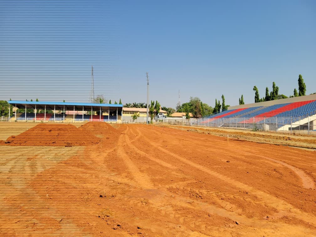 Gravel and earthworks on site2